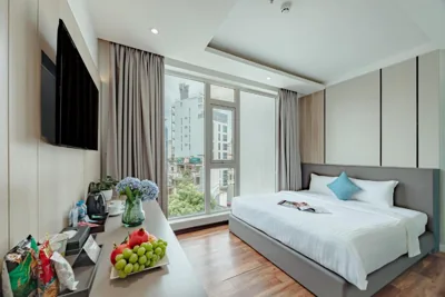 Premium Deluxe Double con vista città — CICILIA Saigon Center